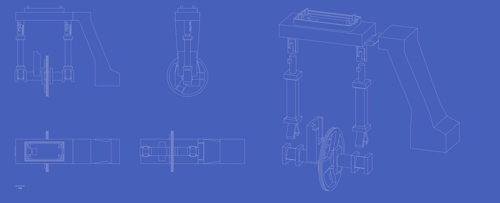 Blueprint of speed tracking hardware.